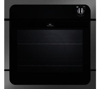 NEW WORLD  NW601G SS Gas Oven - Black & Stainless Steel